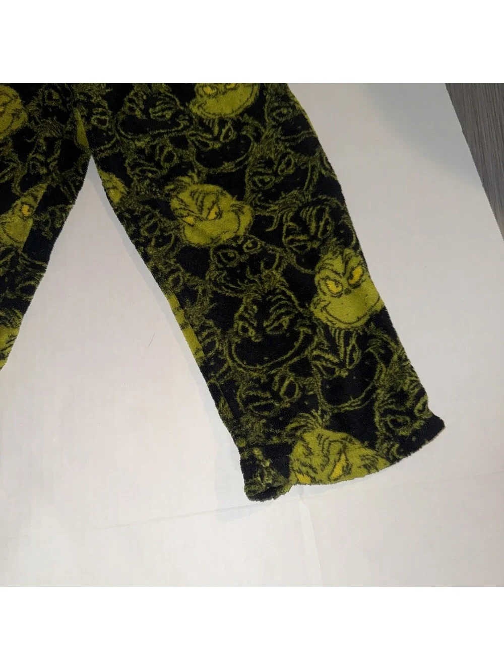 Green And Black Grinch Fleece Pants